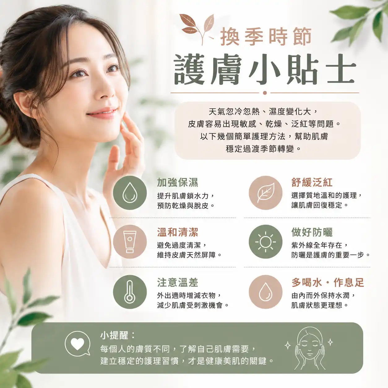 您目前正在查看 季節性護膚建議