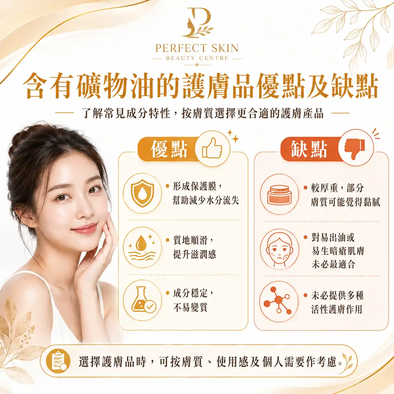 您目前正在查看 含有礦物油的護膚品優點及缺點